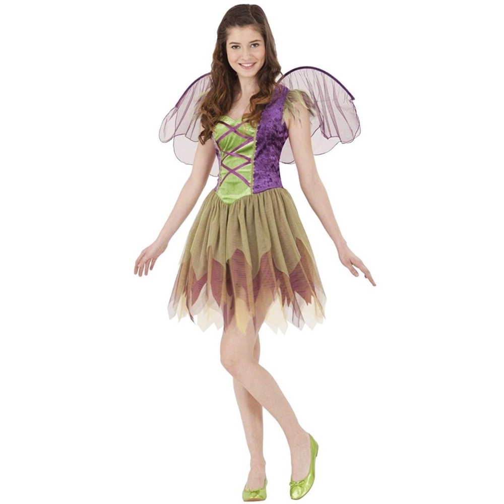 Garden Fairy Nymph Halloween Costume with wings!